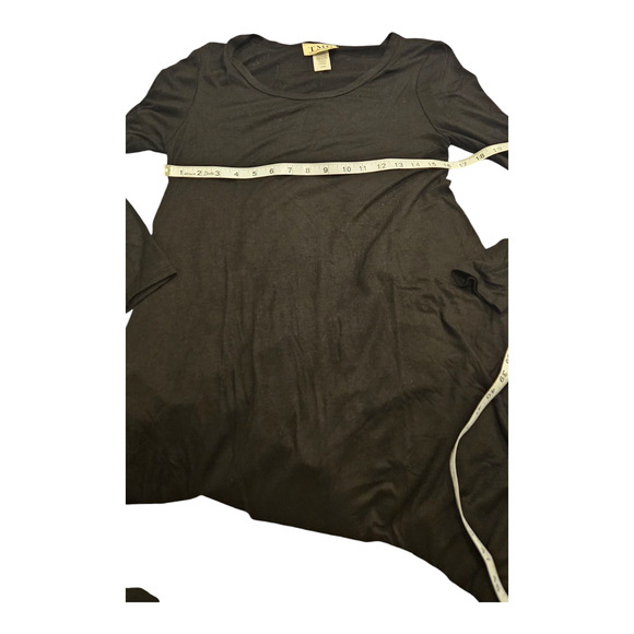 TMG Large Long Sleeve Black Mini Dress - Picture 5 of 7